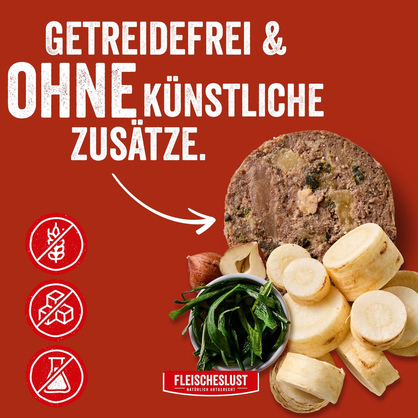 Rindermenü mit Pastinake, Haselnuss & Seealge