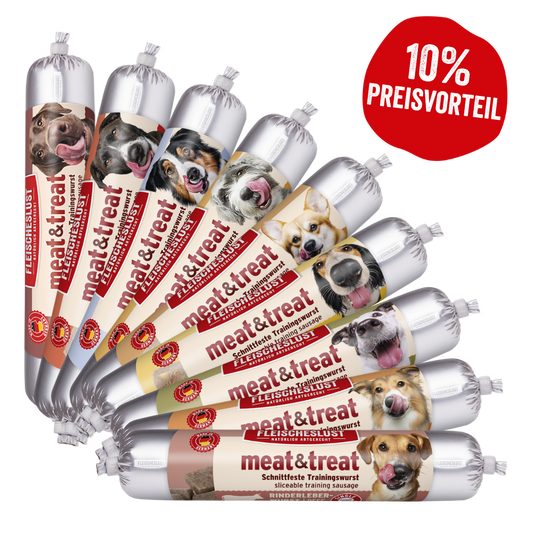Probierpaket meat&treat Trainingswürste