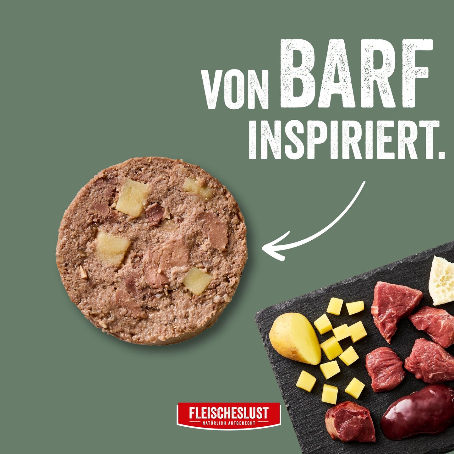 Pure lamb with potatoes