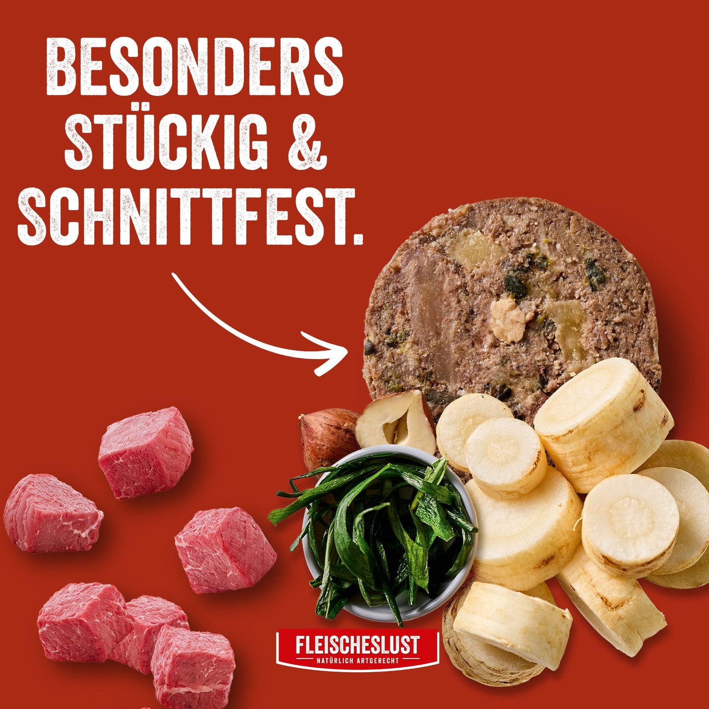 Beef menu with parsnip, hazelnut & seaweed