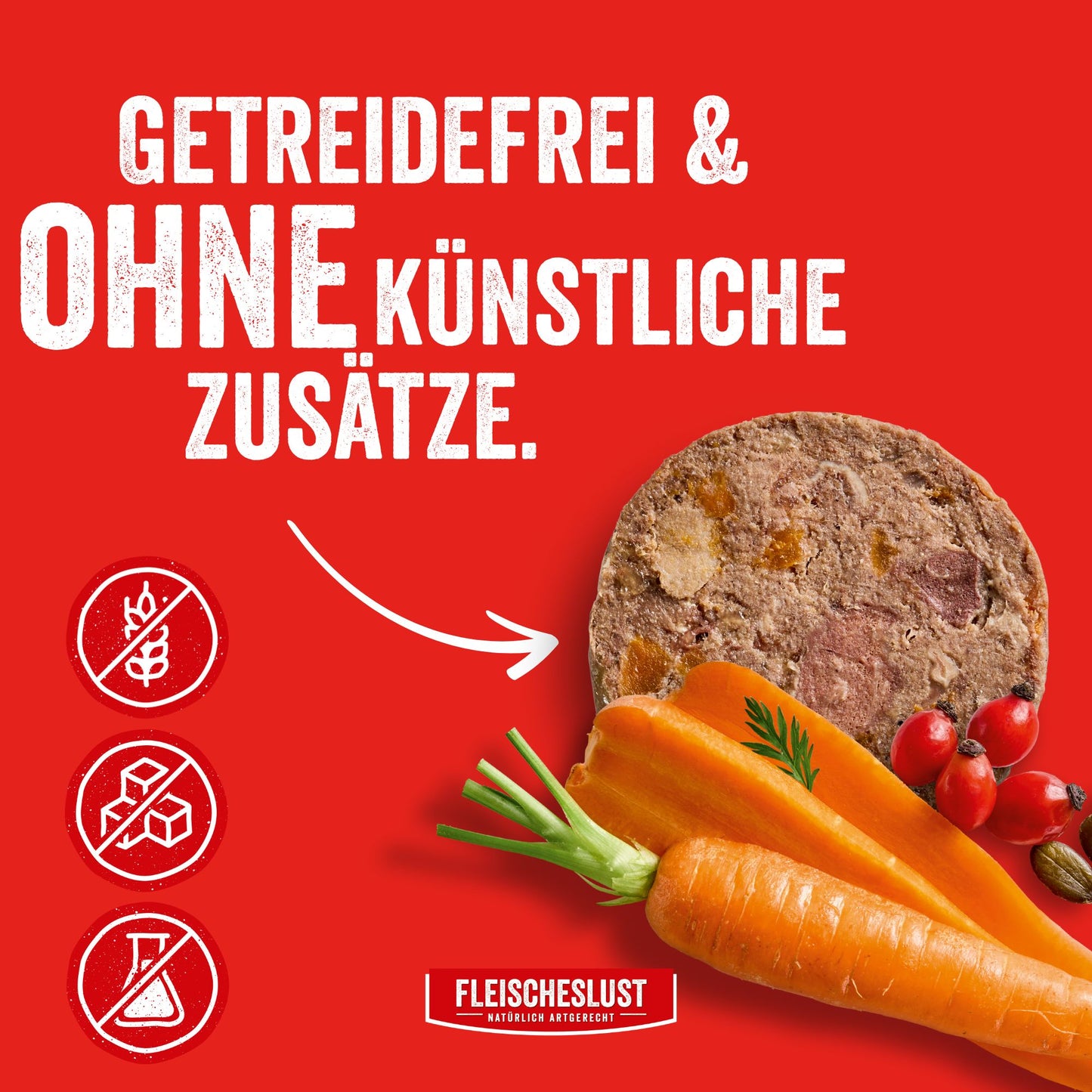 Tender beef with carrot, rosehip & pumpkin seeds