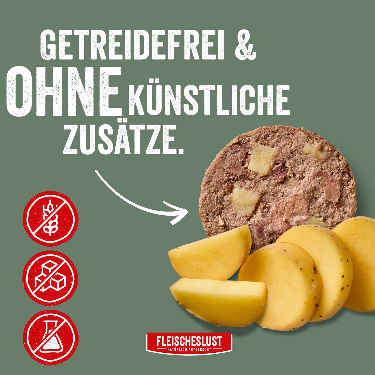 Pure lamb with potatoes