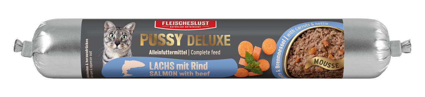 Pussy Deluxe Lachs mit Rind
