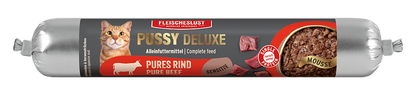 Pussy Deluxe Rabbit, Duck & Fresh Salmon with Chia Seeds